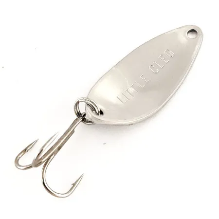 Little Cleo Seneca Cuillère, Nickel / Bleu, 4g, Vintage Seneca, #12196