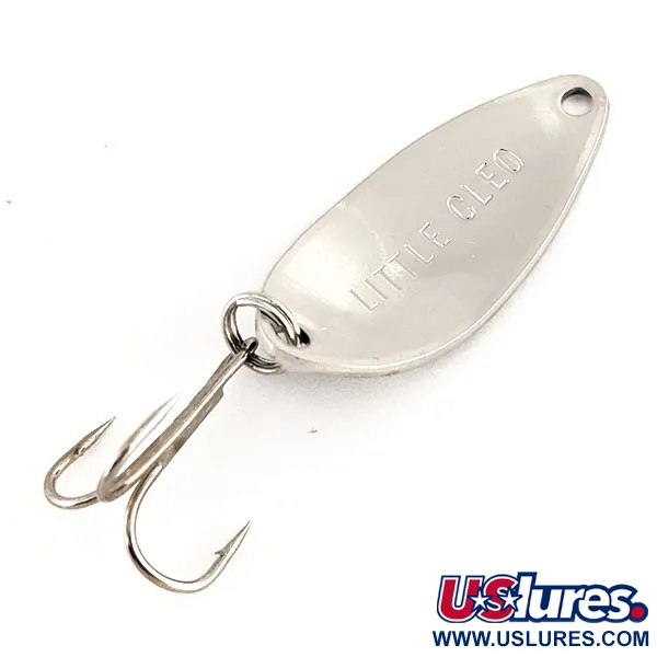 Little Cleo Seneca Cuillère, Nickel / Bleu, 4g, Vintage Seneca, #12196