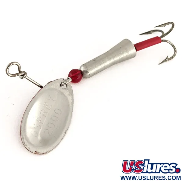 Eppinger Dardevle Osprey Notangle Cuiller, Rouge/Blanc/Nickel, 5g, #12200