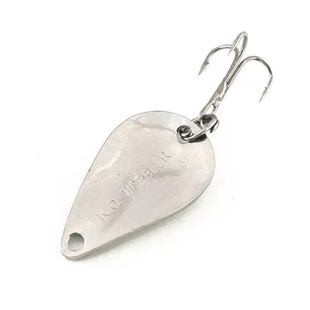 Acme K.O. Wobbler UV Cuillère, Nickel / Bleu, 7g, UV, #12215