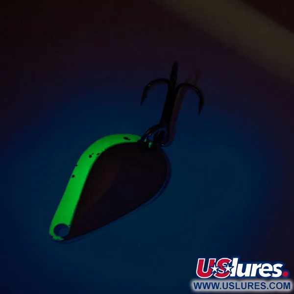 Acme K.O. Wobbler UV Cuillère, Nickel / Bleu, 7g, UV, #12215