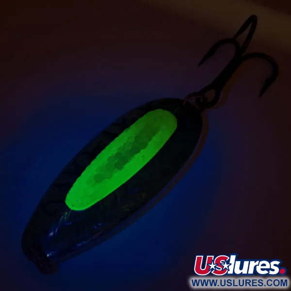 Blue Fox Rattlin Pixee Cuillère, Jaune/Bleu, 24g, Insert UV, #12216