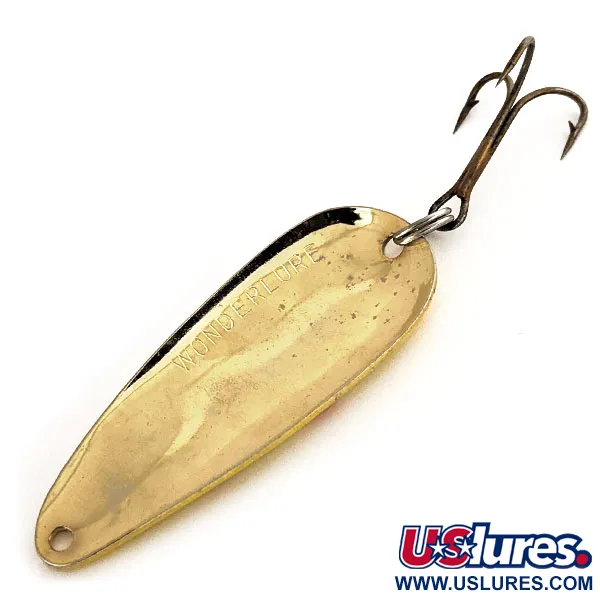 Acme Wonderlure Cuillère, Jaune/Rouge/Or, 11g, Flash, #12243