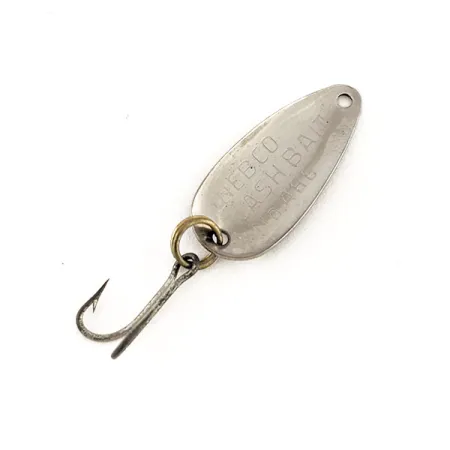 Nebco Flashbait 466 Cuillère, Noir/Blanc/Nickel, 1g, Ultralight, #12249