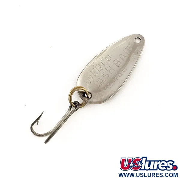 Nebco Flashbait 466 Cuillère, Noir/Blanc/Nickel, 1g, Ultralight, #12249