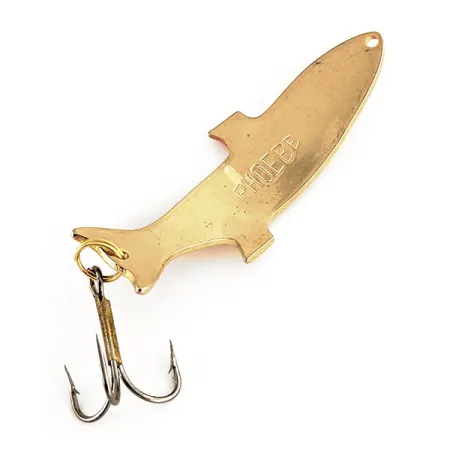 Acme Phoebe Cuillère, Or / Orange, 14g, Écailles en relief, #12250