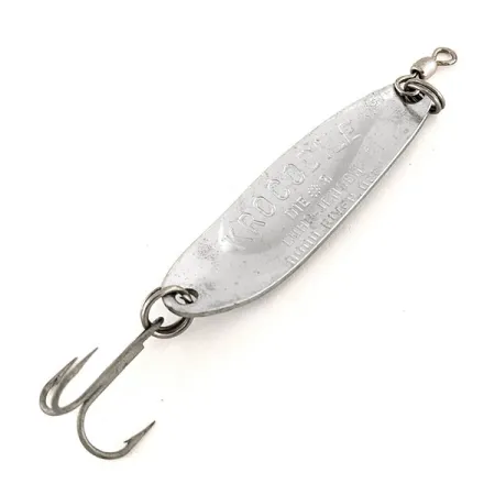 Krocodile Die #3 Cuillère, Nickel martelé, 10g, #12253