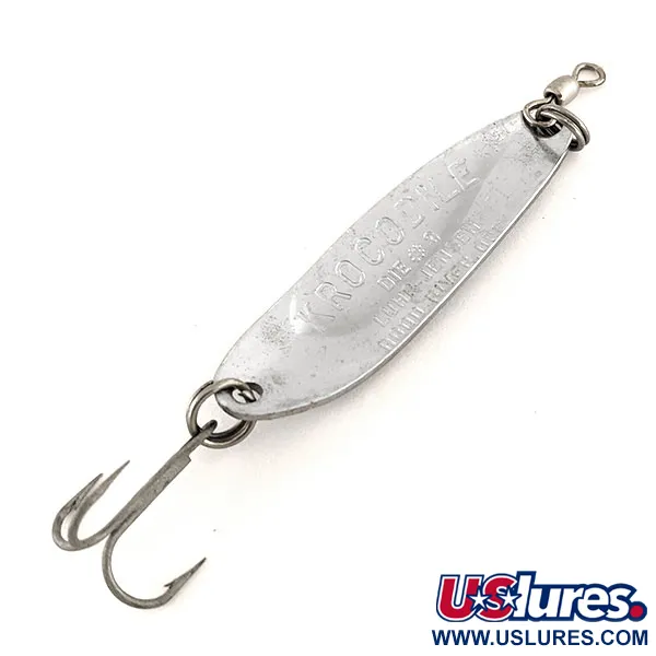 Krocodile Die #3 Cuillère, Nickel martelé, 10g, #12253