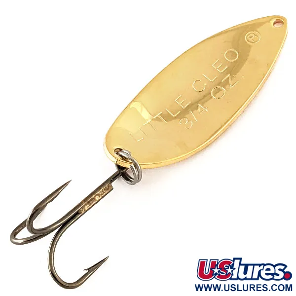 Acme Little Cleo Cuillère, Or / Rouge, 21g, plaqué or, #12256