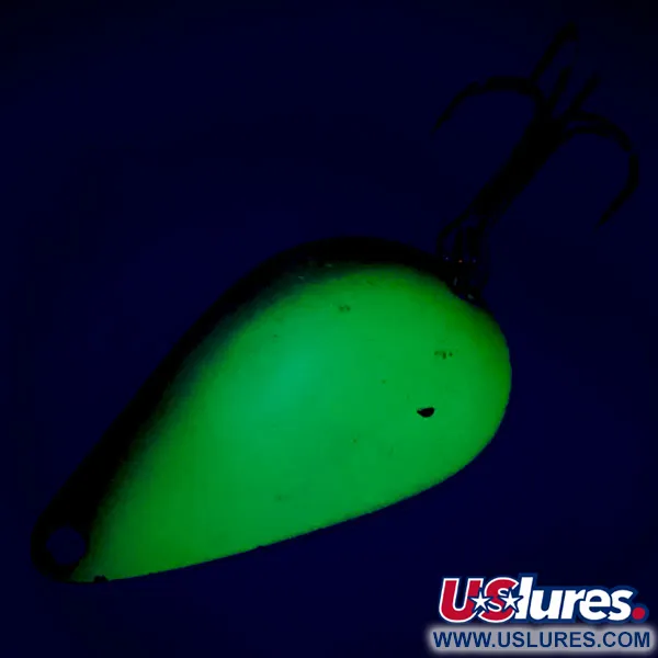 Acme K.O. Wobbler UV Cuillère, Jaune / Vert, 21g, UV actif, #12258