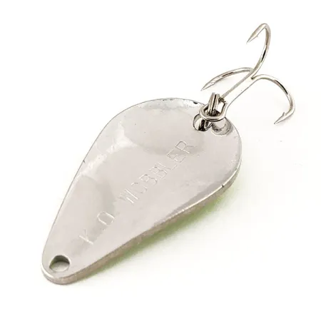 Acme K.O. Wobbler UV Cuillère, Nickel / Vert, 14g, Effet UV, #12259