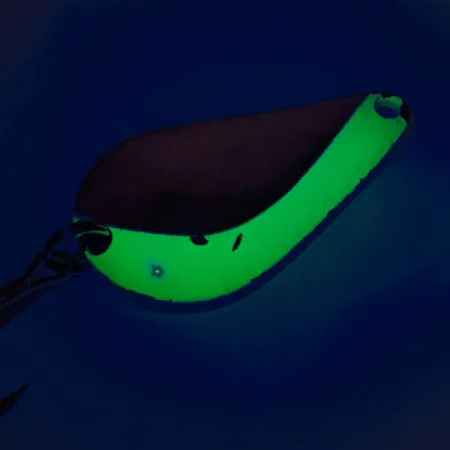 Acme K.O. Wobbler UV Cuillère, Nickel / Vert, 14g, Effet UV, #12259