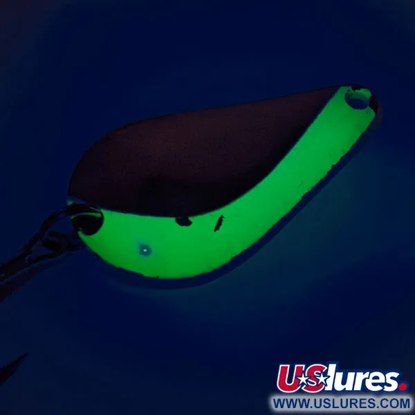 Acme K.O. Wobbler UV Cuillère, Nickel / Vert, 14g, Effet UV, #12259