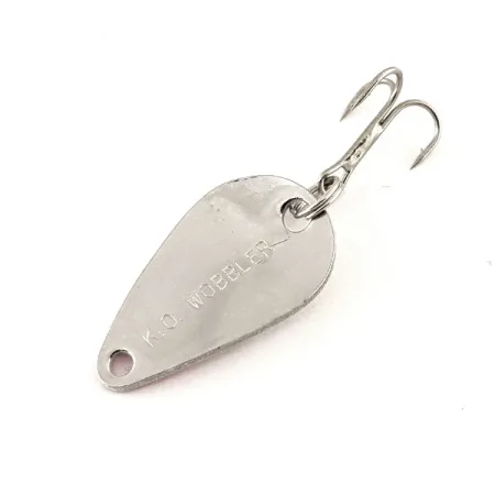 Acme K.O. Wobbler Cuillère, White Pearl / Rouge / Nickel, 3,5g, #12260