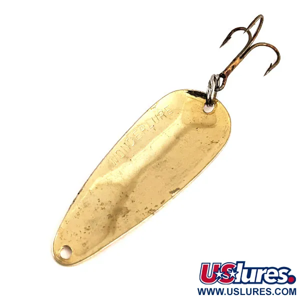 Cuillère Acme Wonderlure UV, Or martelé/Orange, 11g, UV, #12265