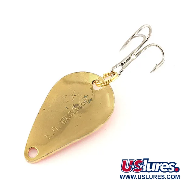 Acme K.O. Wobbler Cuillère, Or / Orange, 7g, Forme Goutte, #12271