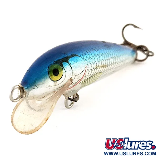 Rapala Original Floater F5 Poisson Nageur, Bleu/Argent, 2,5g, #12279