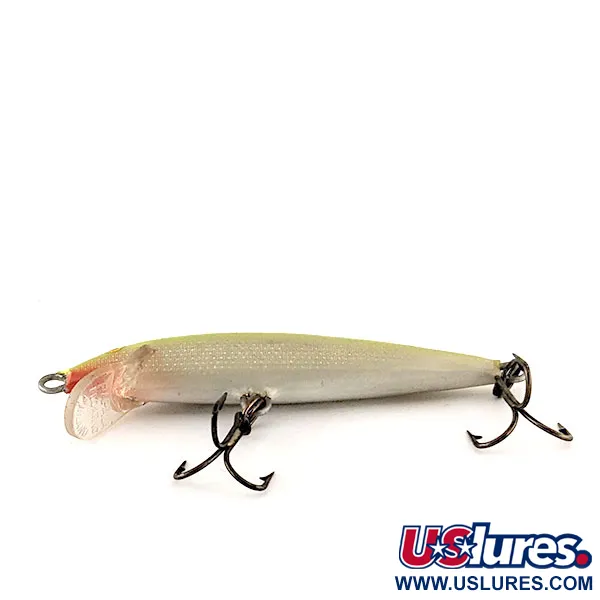 Rapala Original Floater F6 Poisson Nageur, Chartreuse, 3g, Balsa, #12280