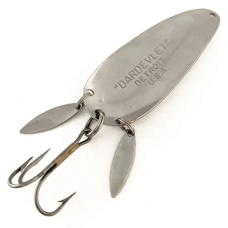 Dardevle Dardevlet Klicker Cuillère, Argent, 21g, Bruiteur, #12300