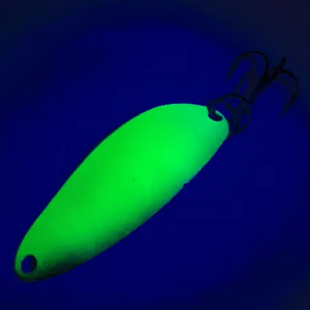 Little Cleo (Hula Girl) UV Cuillère de traîne, Chartreuse, 4g, #12310