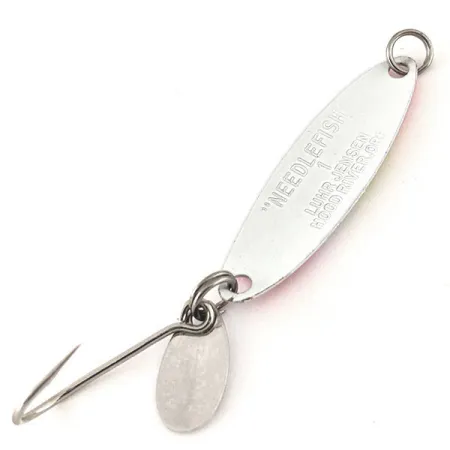 Luhr Jensen Needlefish 1 Cuillère Traîne, Rose/Blanc/Jaune, 2g, #12319