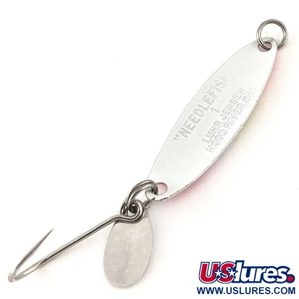 Luhr Jensen Needlefish 1 Cuillère Traîne, Rose/Blanc/Jaune, 2g, #12319
