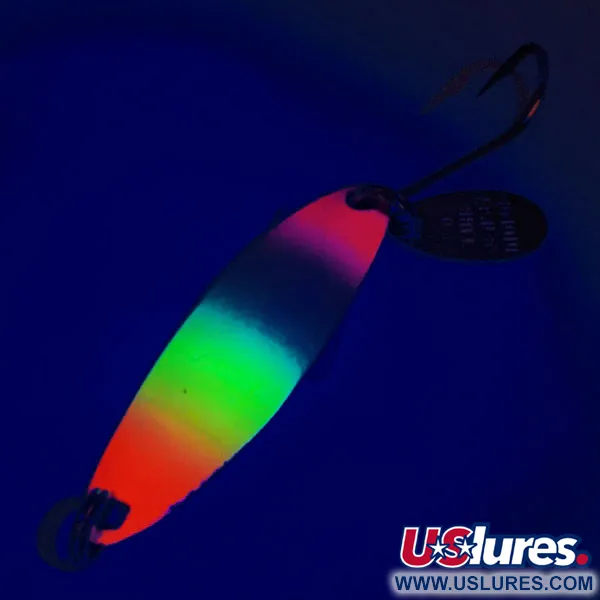 Luhr Jensen Needlefish 1 Cuillère Traîne, Rose/Blanc/Jaune, 2g, #12319