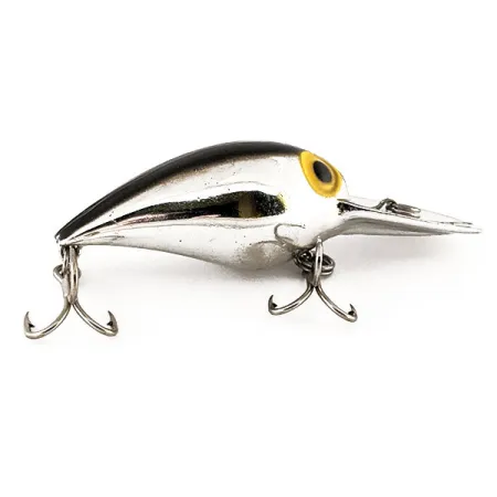 Storm Wiggle Wart Crankbait, Argenté, 12g, Plongeant, #12320