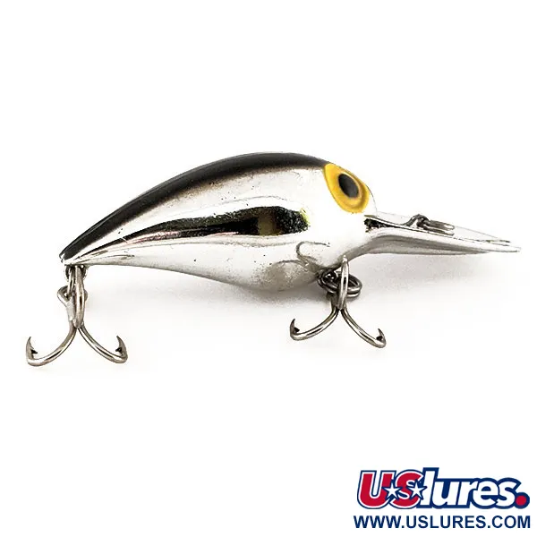 Storm Wiggle Wart Crankbait, Argenté, 12g, Plongeant, #12320