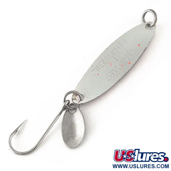 Luhr Jensen Needlefish 1 UV Cuillère, Jaune/Rouge/Blanc, 2g, UV, #12328