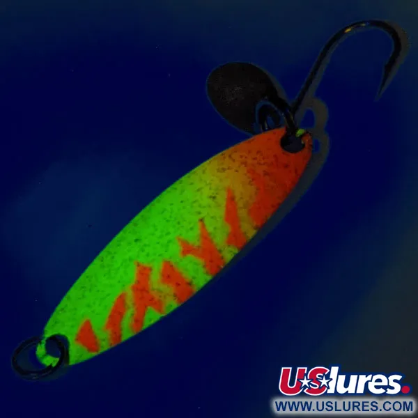 Luhr Jensen Needlefish 1 UV Cuillère, Jaune/Rouge/Blanc, 2g, UV, #12328