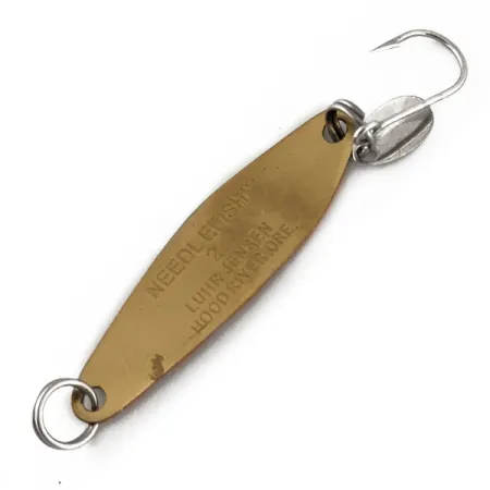 Luhr Jensen Needlefish 2 Cuillère, Fire Tiger/Or, 3g, Traîne, #12329