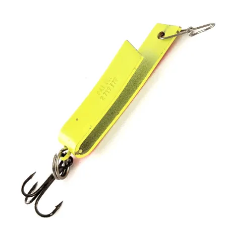 Cuillère South Bend Super-Duper 503 UV, Chartreuse/Rouge, 4.3g, #12331