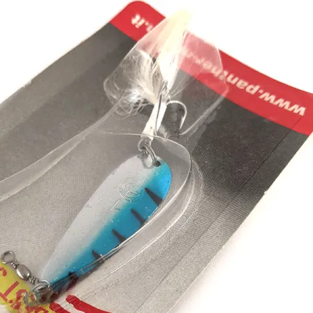 Panther Martin Svizzero Siluro con Penna Mare Cuiller, Nickel/Bleu, 4g, #12333