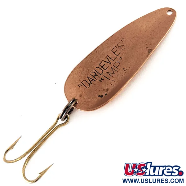 Eppinger Dardevle Imp Cuiller, Cuivre Mat, 7g, Forme Classique, #12337