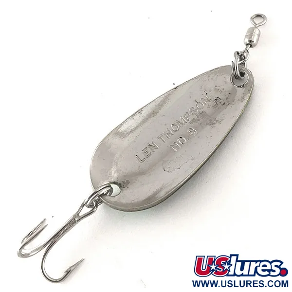 Len Thompson #8 UV Cuillère, Fire Tiger, 7g, Phosphorescente, #12339