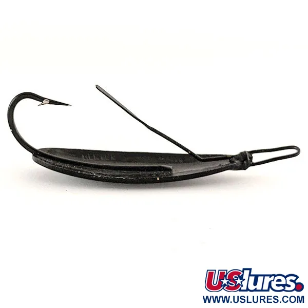 Herter's Olson Minnow Cuillère Anti-herbe, Noir, 12g, Laiton, #12376