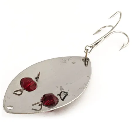 Lucky Strike Gold Red Flash Cuillère, Nickel / Red Eyes, 21g, #12383