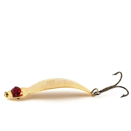 Lucky Strike One Eye Wiggler Cuillère, Or/Rouge, 25g, Œil Perle, #12385