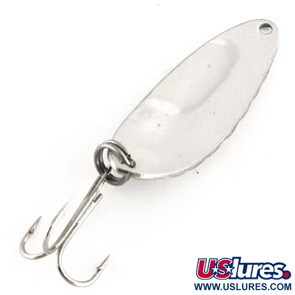 Cuillère Acme Little Cleo, Nickel / Vert, 9g, Motif Nid d'Abeille, #12399