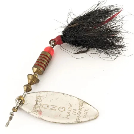 Mepps Aglia Long 2 Dressed Cuiller, Argent, 7,3g, Feuille saule, #12416