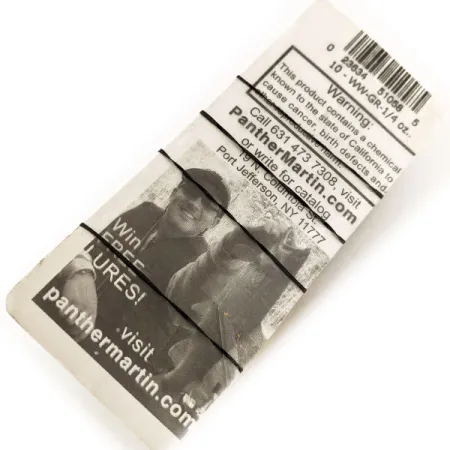 Panther Martin Weedless Weed Wing Cuillère, Five of Diamonds, 14g, #12425