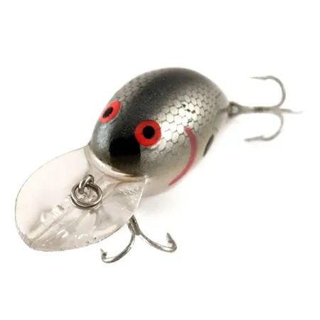 Bomber Fat A B05F Crankbait, Écailles Argent, 10g, flottant, #12427