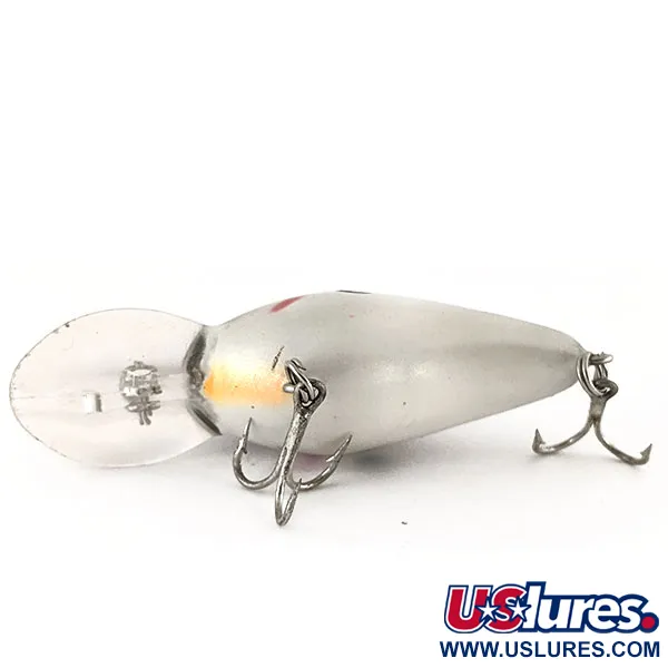 Bomber Fat A B05F Crankbait, Écailles Argent, 10g, flottant, #12427