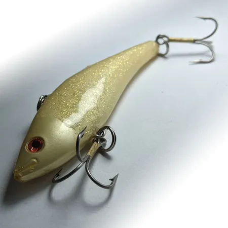 Saurus Vibra-Zarus Vibration, Jaune pailleté, 14g, JDM, #12433