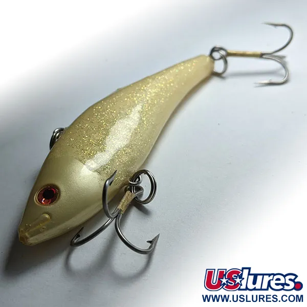 Saurus Vibra-Zarus Vibration, Jaune pailleté, 14g, JDM, #12433