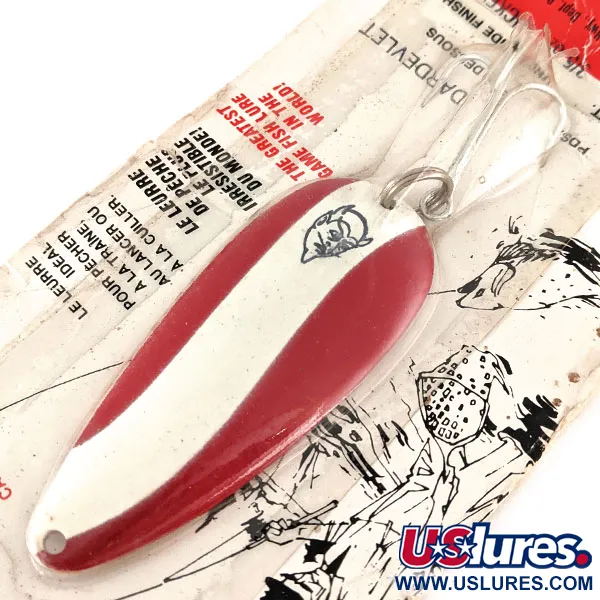 Eppinger Dardevle Dardevlet Cuillère, Rouge/Blanc/Nickel, 21g, #12437