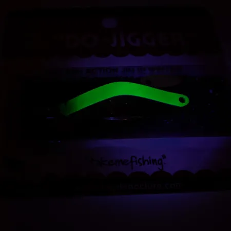 Bay de Noc Do-Jigger #3 UV Cuillère, Nickel/Chartreuse, 9g, UV, #12438