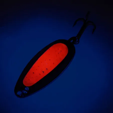 Blue Fox Pixee UV Cuillère, Cuivre Martelé/Rose, 14g, UV, #12447