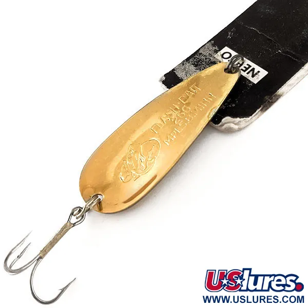 Nebco Flashbait 266 Cuiller, Or martelé, 10g, USA, #12448